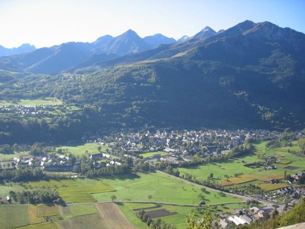 Saint-Lary vue d'en haut